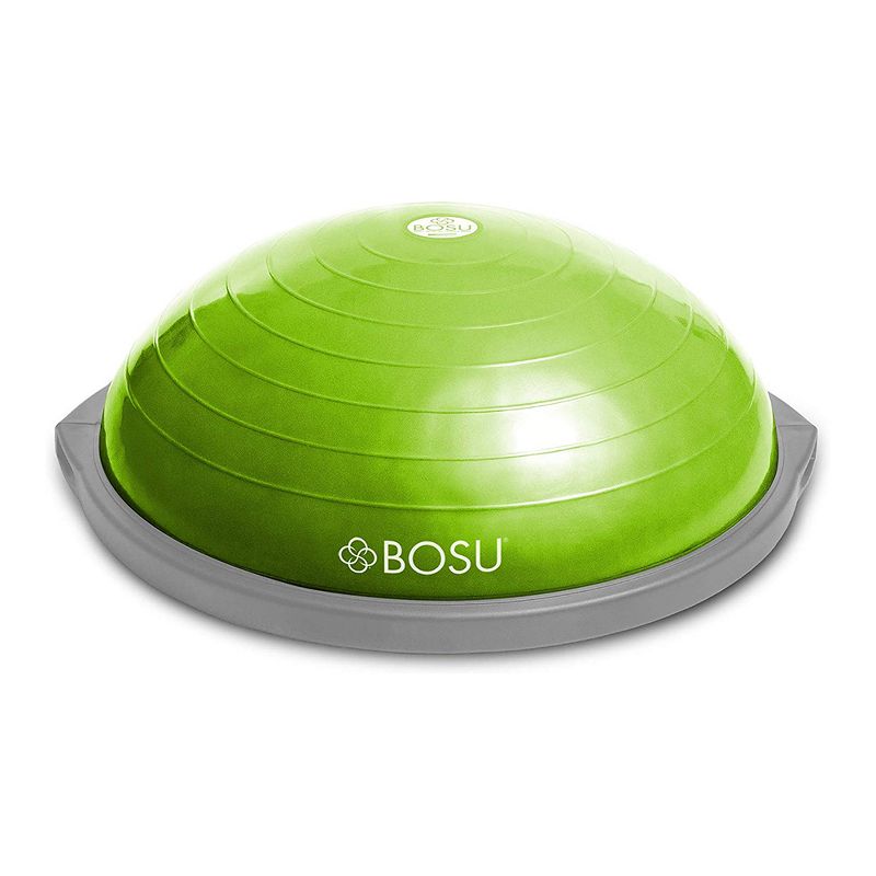 Bosu 72-10850 Home Gym Equipment The Original Balance Trainer 65 cm Diameter, Lime Green and Gray