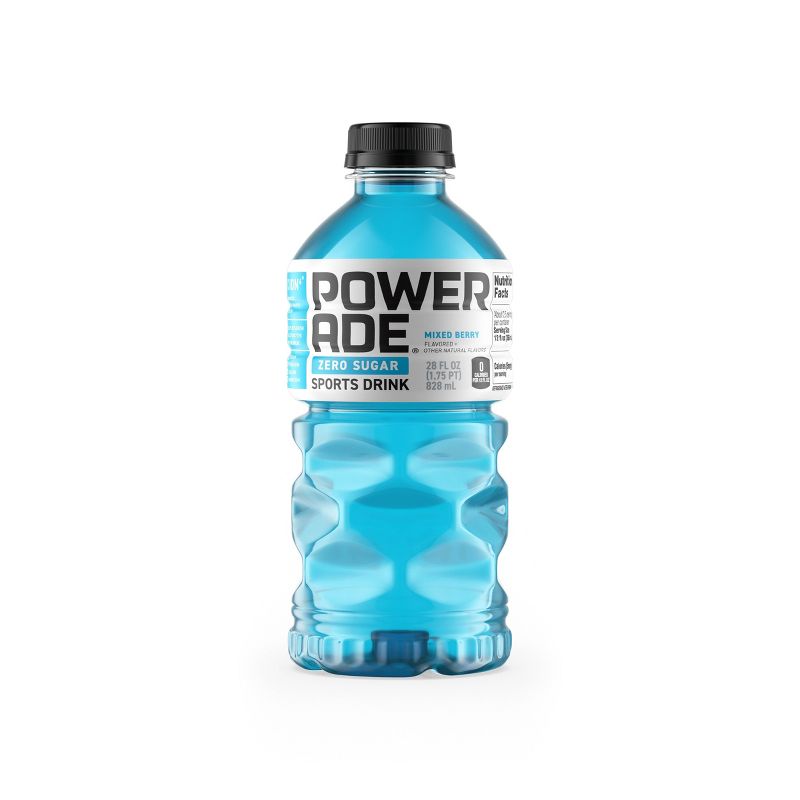 POWERADE Zero Mixed Berry Sports Drink - 28 fl oz Bottle