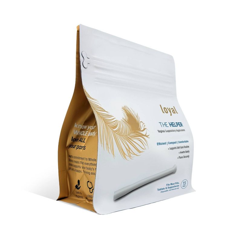 Loyal The Helper Vaginal Suppository Applicators - 15ct