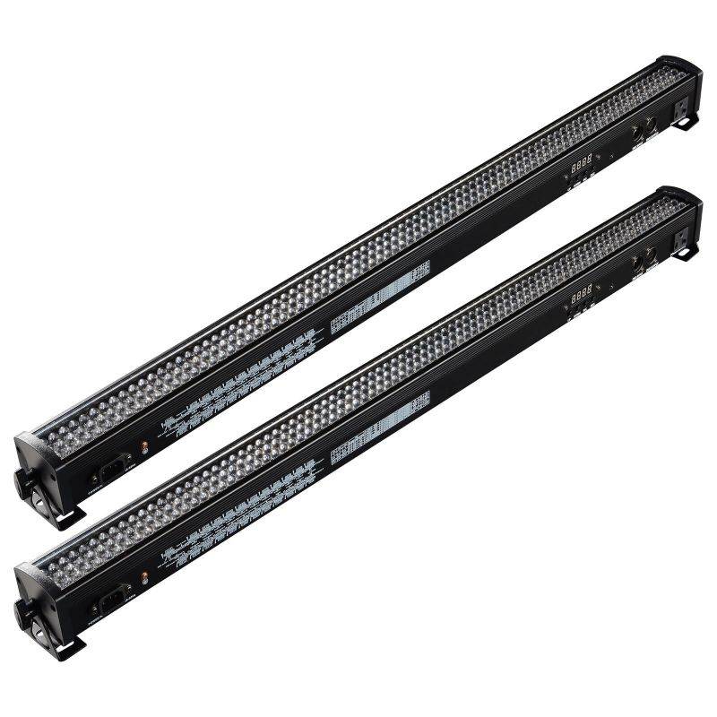2PCS DMX Stage Light Bar 252 LED Wall Wash Lighting for Disco DJ Party Wedding