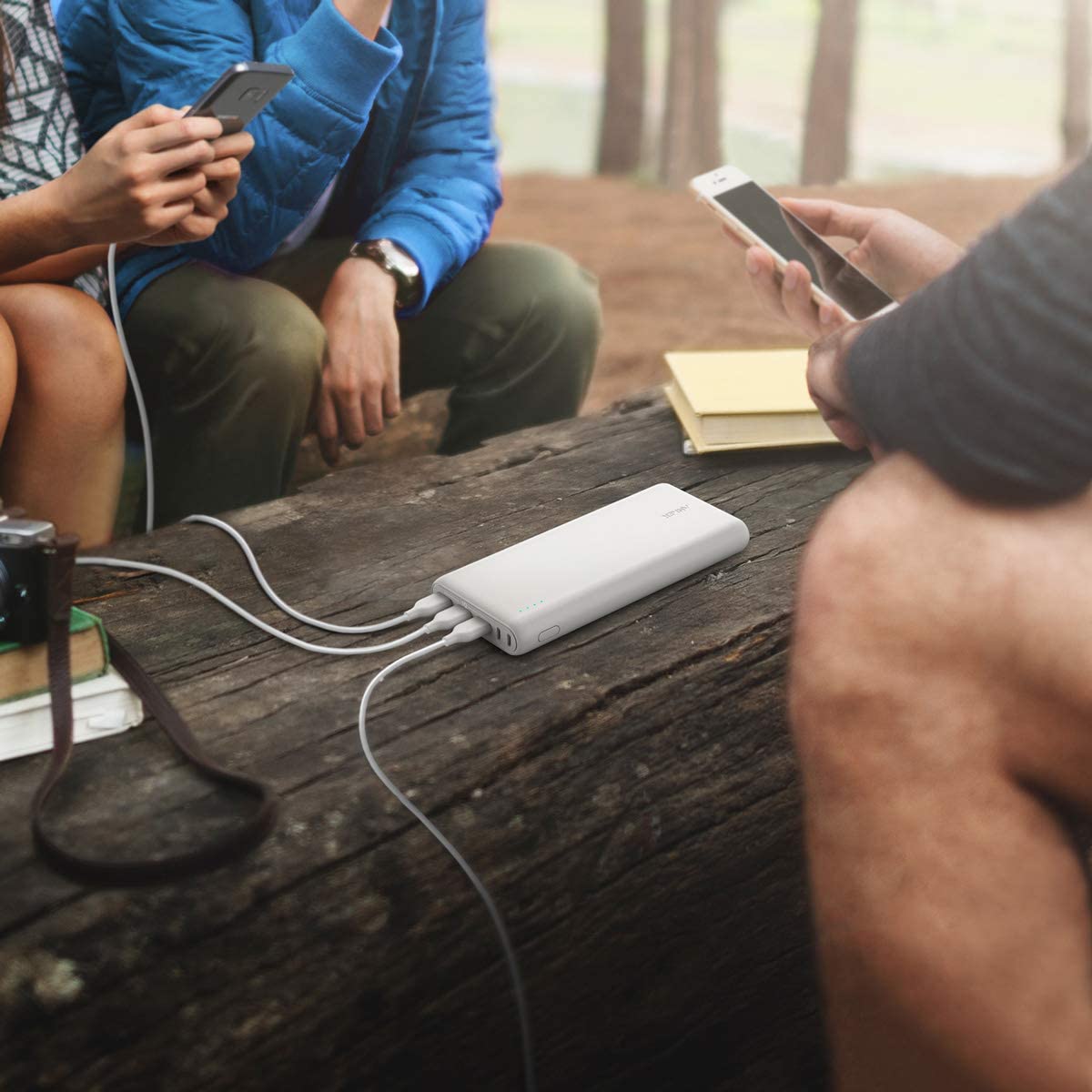 Anker PowerCore 26800 Portable Charger, 26800mAh External Battery with Dual Input Port and Double-Speed Recharging, 3 USB Ports for iPhone, iPad, Samsung Galaxy, Android and Other Smart Devices