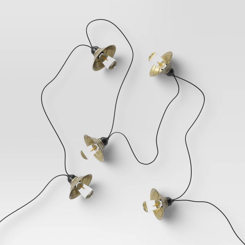 10ct LED String Lights Bronze Hood - Smith & Hawken™