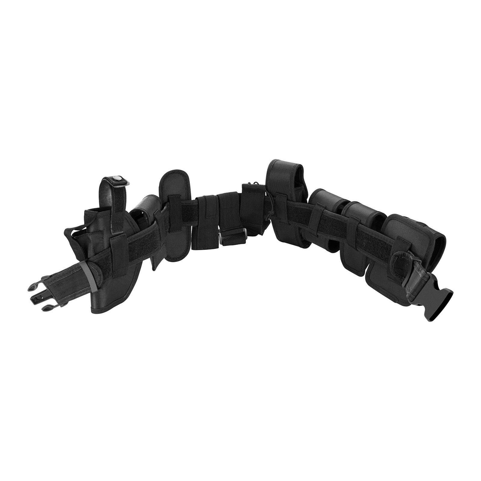 Police Security Guard Modular Enforcement Equipment Duty Belt Tactical 600 Nylon