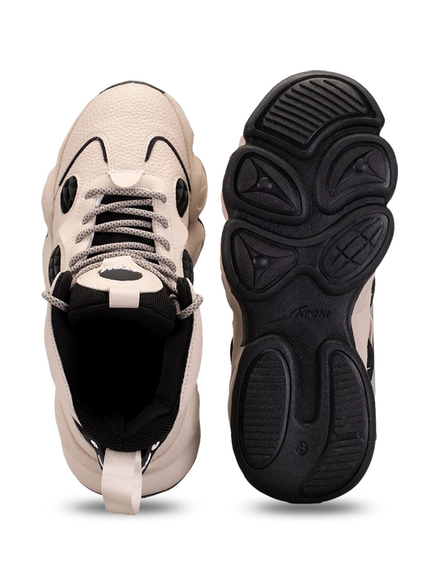 Atom Men's Supernova Beige Running Shoes