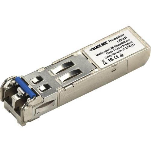 Black Box Sfp 1250-Mbps Fiber With Extended Diagnostics 850-Nm Multimode Lc 550 M
