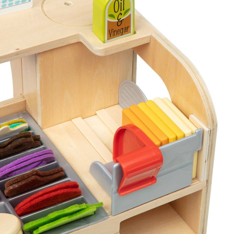 Melissa & Doug Slice & Stack Sandwich Counter
