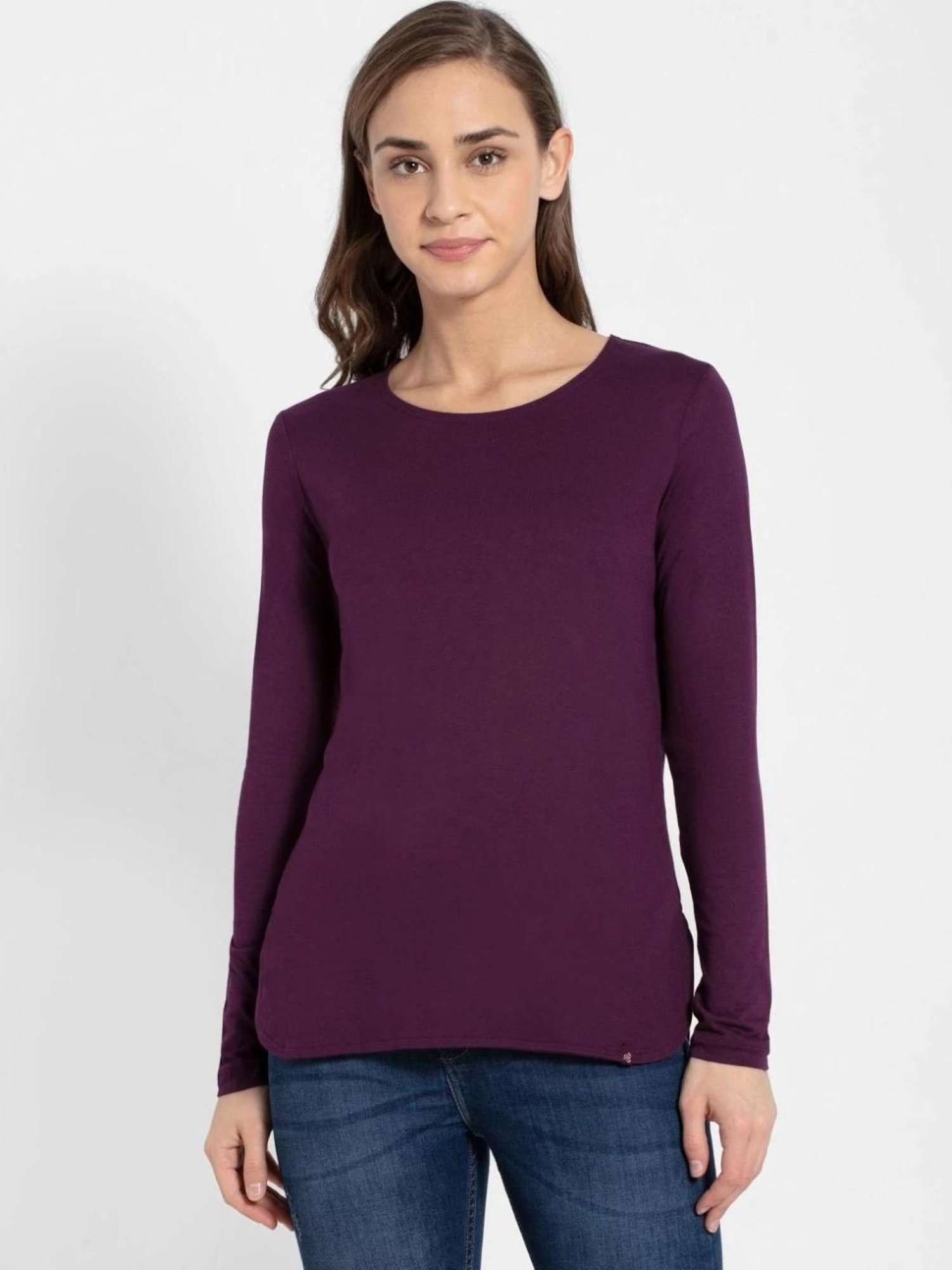 Jockey Purple Slim Fit T-shirt