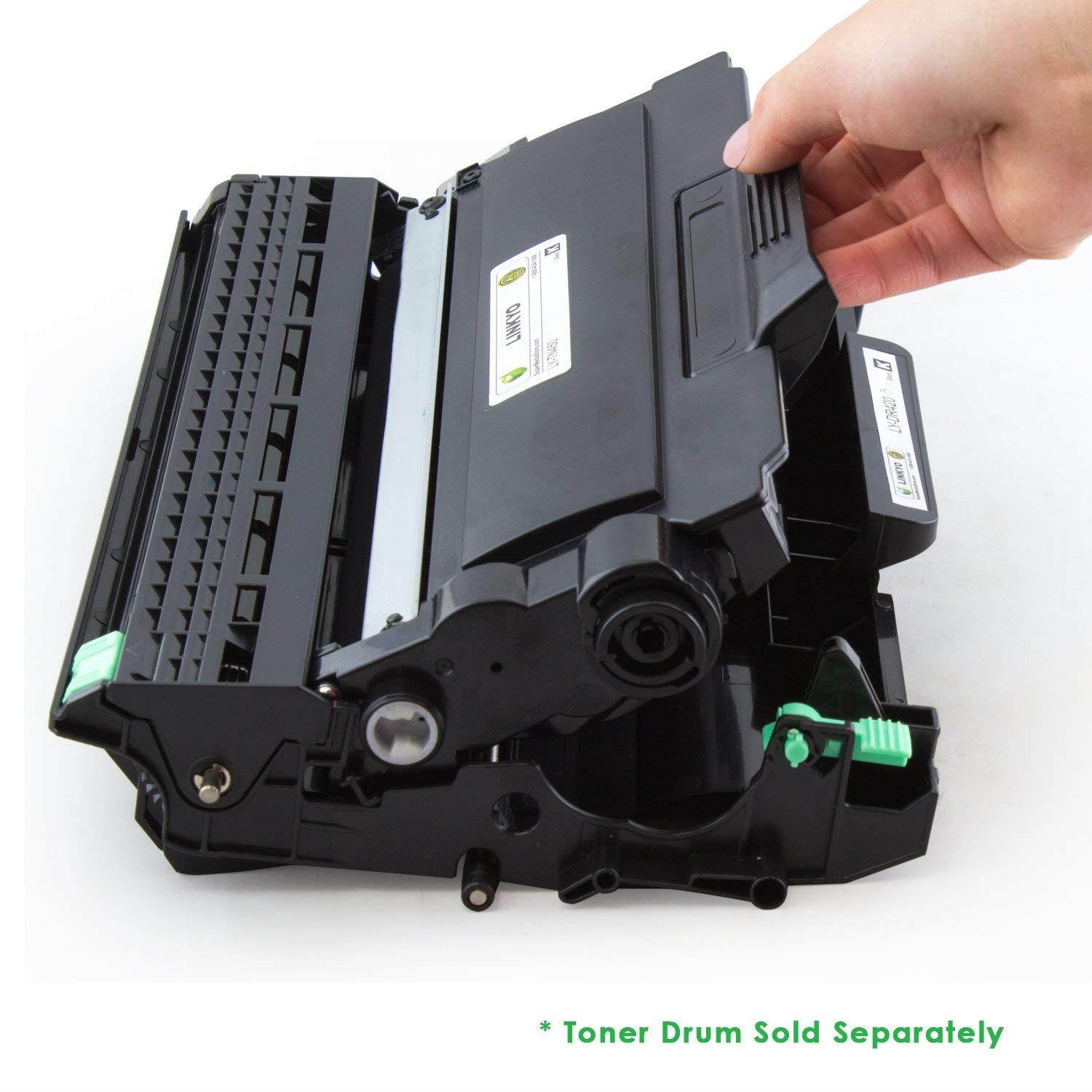 LINKYO Compatible Toner Cartridge Replacement for Brother TN450 TN-450 TN420 (Black, High Yield)