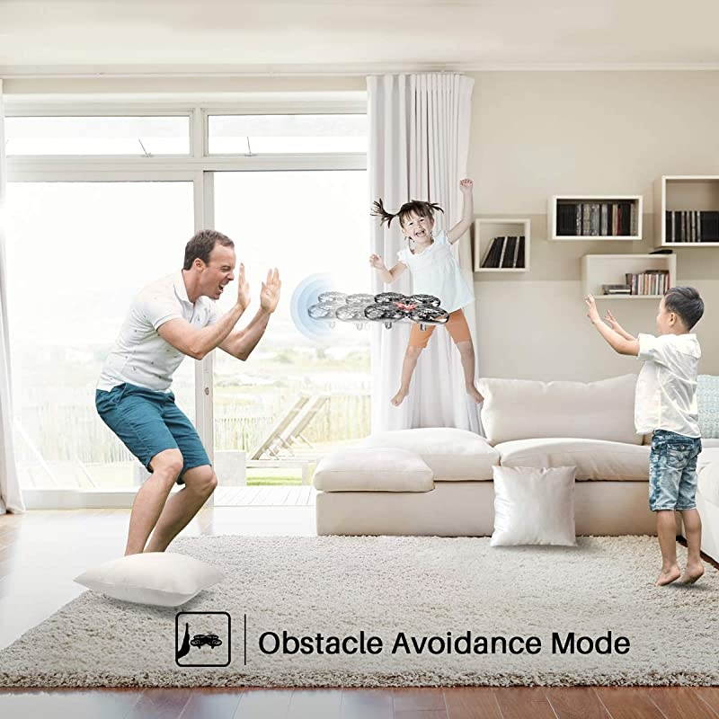 Mini Drone Flying Toy X100 RC Drones for Kids or Adults Hands Free Operated UFO RTF Helicopter Plane Easy Indoor Outdoor Flying Ball Drone Toys for Boys Girls