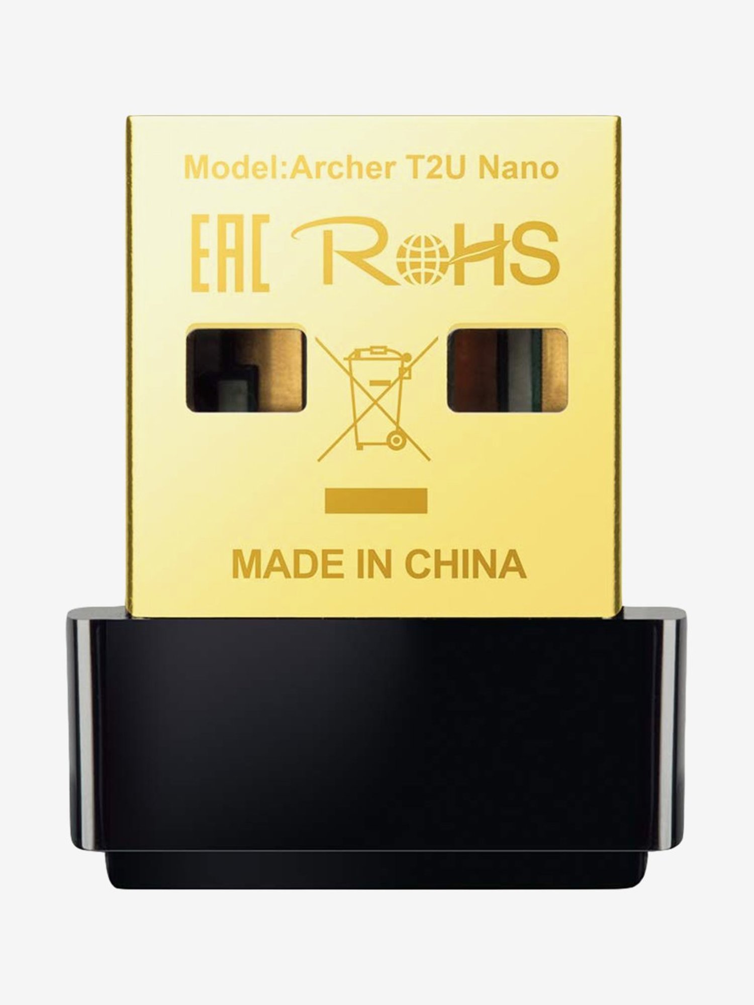 TP-Link Archer T2U Nano AC600 Dual Band Wireless USB Adapter (Black)