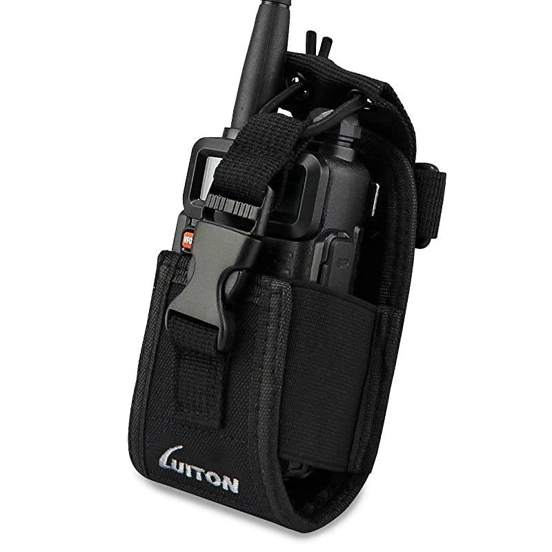3 in1 MultiFunction Radio Holder Holster Case Pouch Bag for GPS Kenwood Yaesu Icom Motorola baofeng UV5R UV82 TYT UV5RA HYT 888S Retevis H777 F8HP Two Way Radio Walkie Talkie MSC 20C