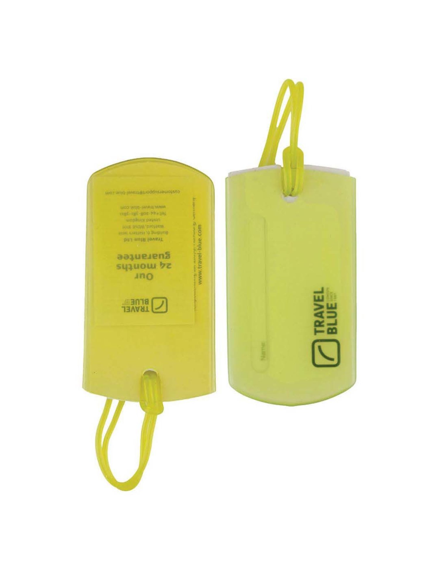 Travel Blue Green Luggage Tag - Pack of 2