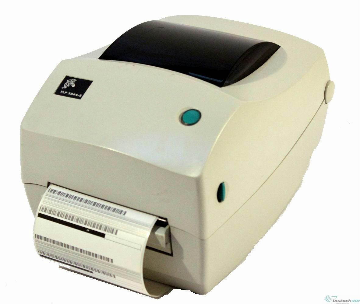 Zebra TLP 3844-Z 384Z-10300-0001 Thermal Barcode Label Printer USB Parallel Serial 300DPI