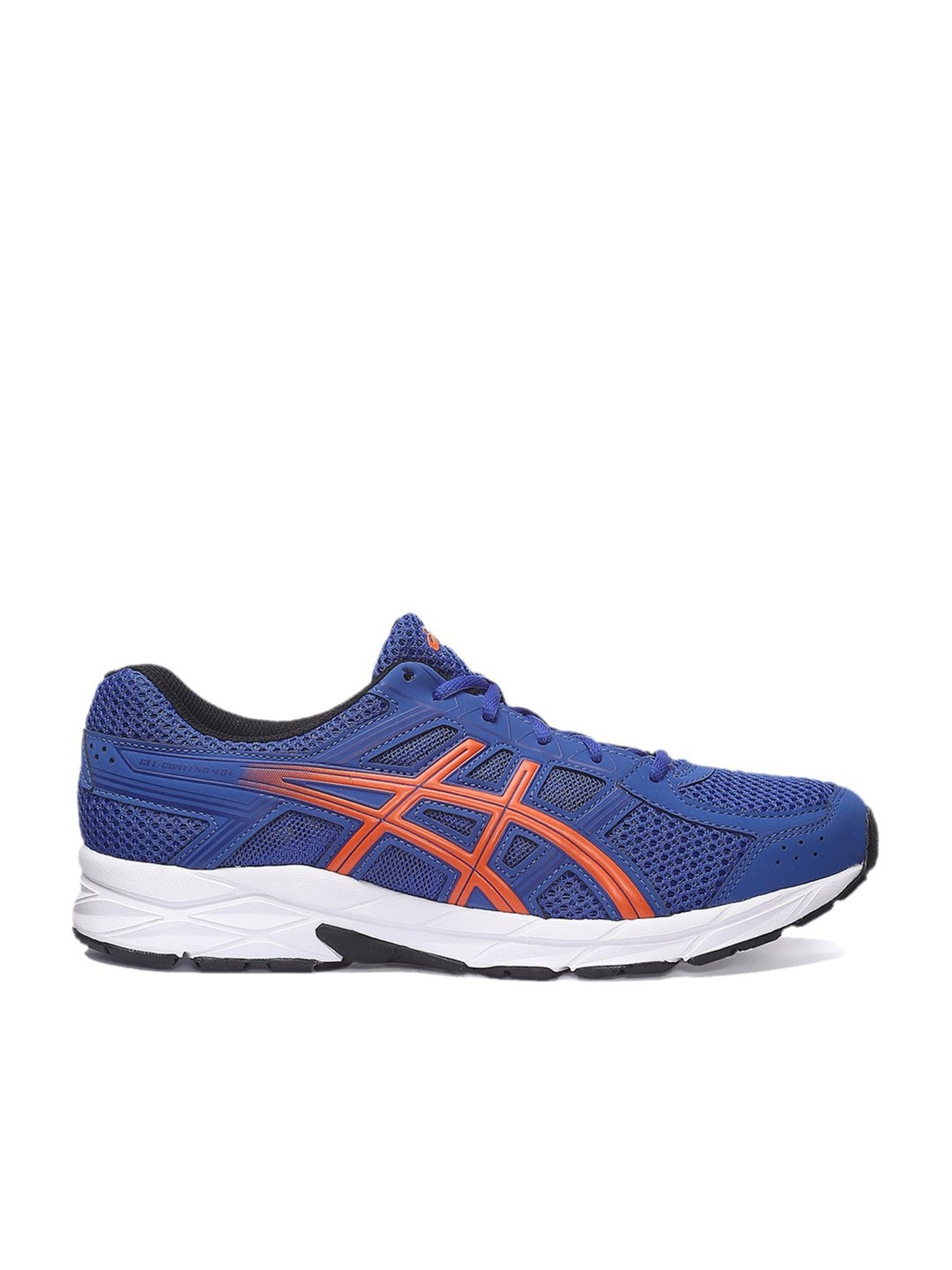 Asics Men's GEL-CONTEND 4B+ Blue Running Shoes