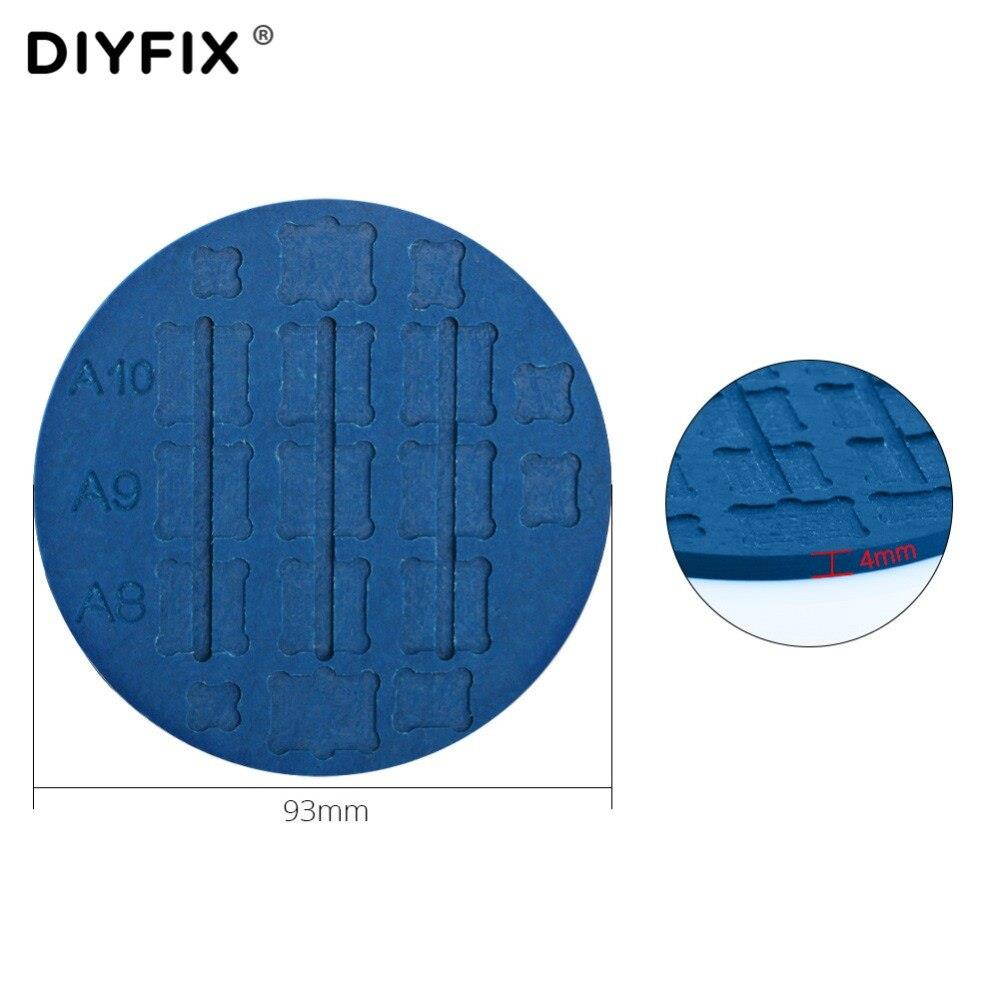 Glue Remove Base Microscope Resistant Groove for iPhone A8 A9 A10 A11 IC Chip with A11 Fingerprint Repair Working Station