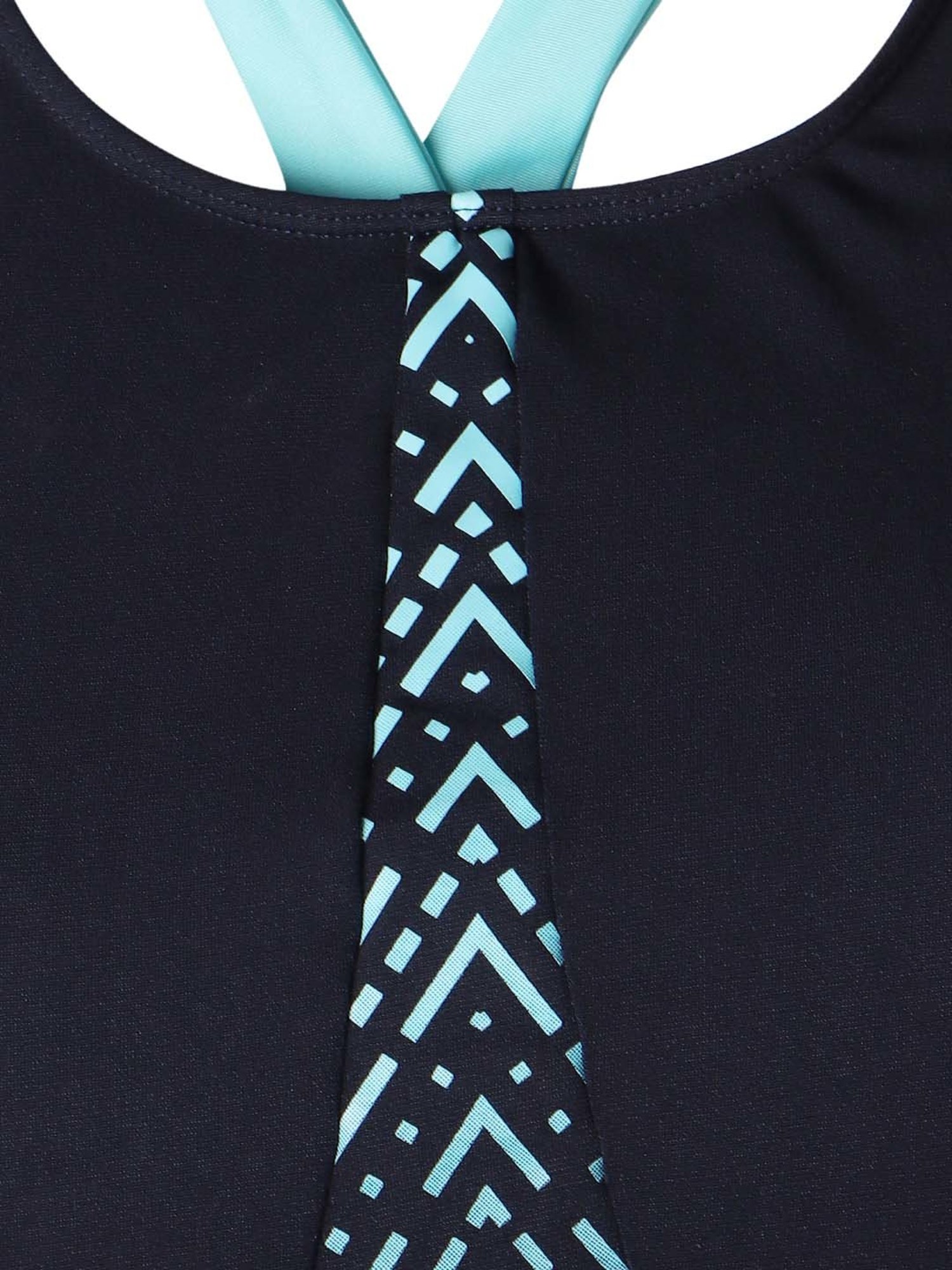 Speedo Navy Printed Swimwear