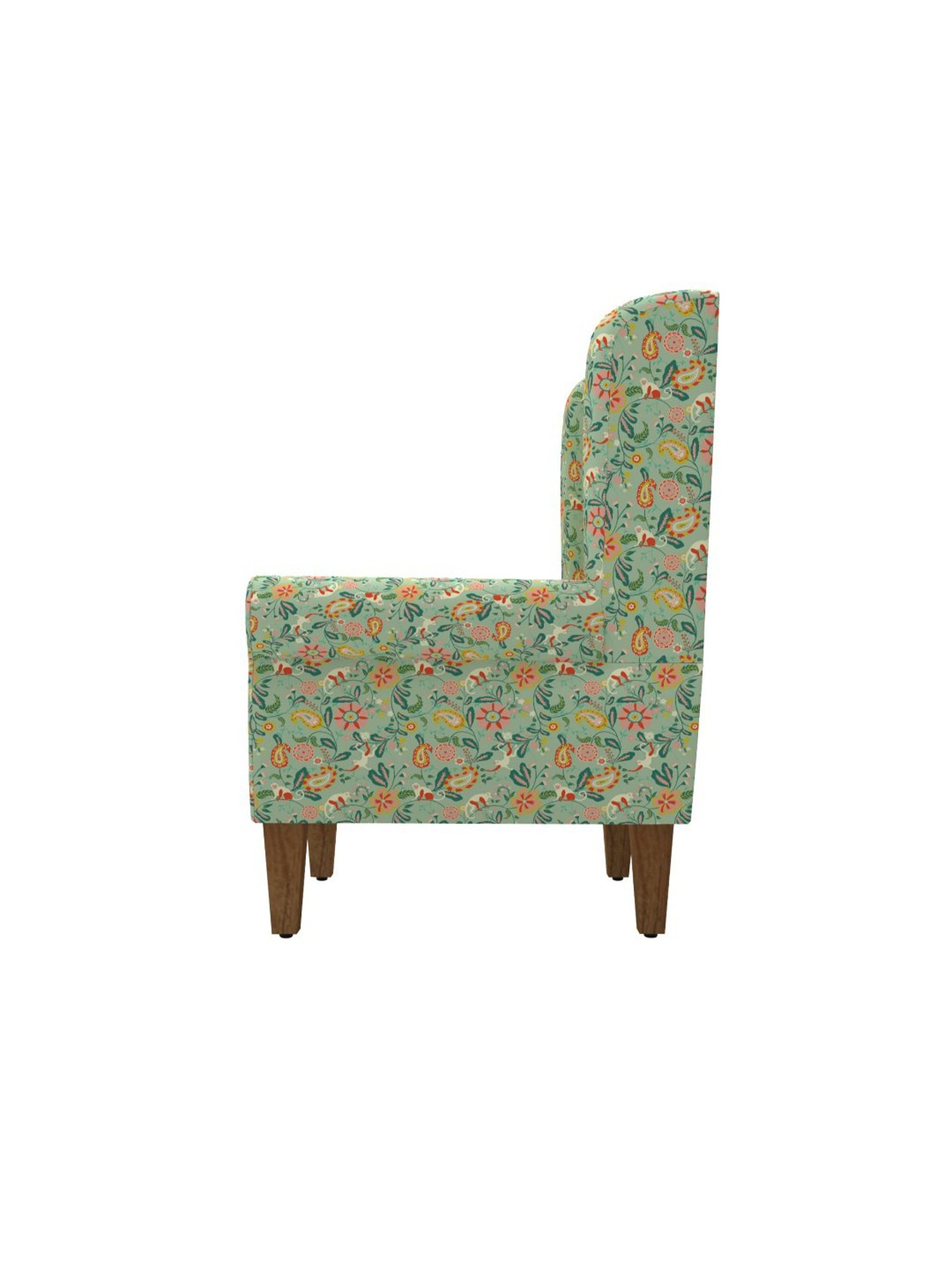 Durian Melania Cigar Brown Fabric Rocker Chairs