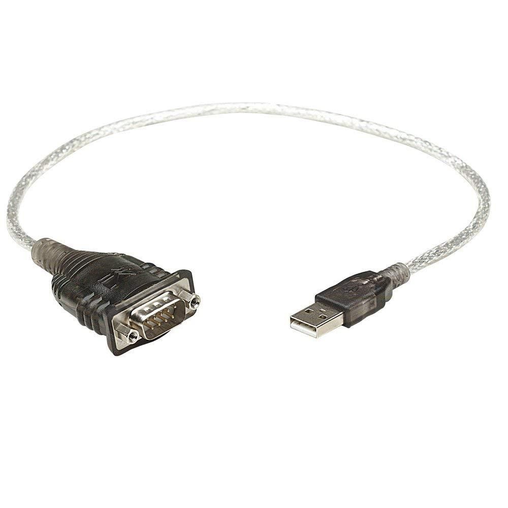 Manhattan USB 1.1 or 2.0 port, Windows 2000/XP/Vista/7 compatible USB to Serial Converter (205153)