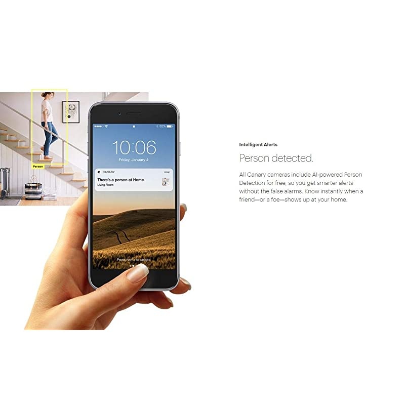 View Indoor Security Camera | Home Monitoring WiFi WideAngle Lens Motion Alerts Compatible with Alexa Google Home Black