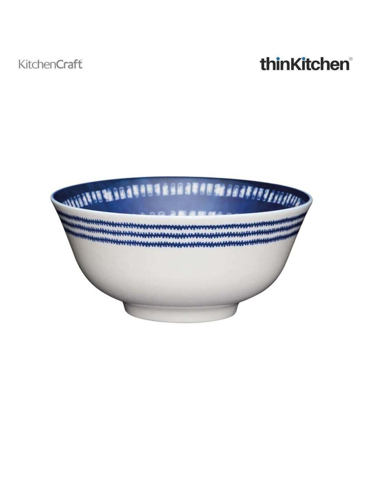 KitchenCraft 3-Piece Multicolor Medium Greek Style Ceramic Bowl Set