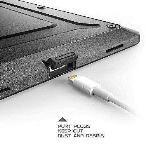 supcase ipad pro 12.9 2017 case, [heavy duty] [with built-in screen protector] unicorn beetle pro series full-body rugged prote