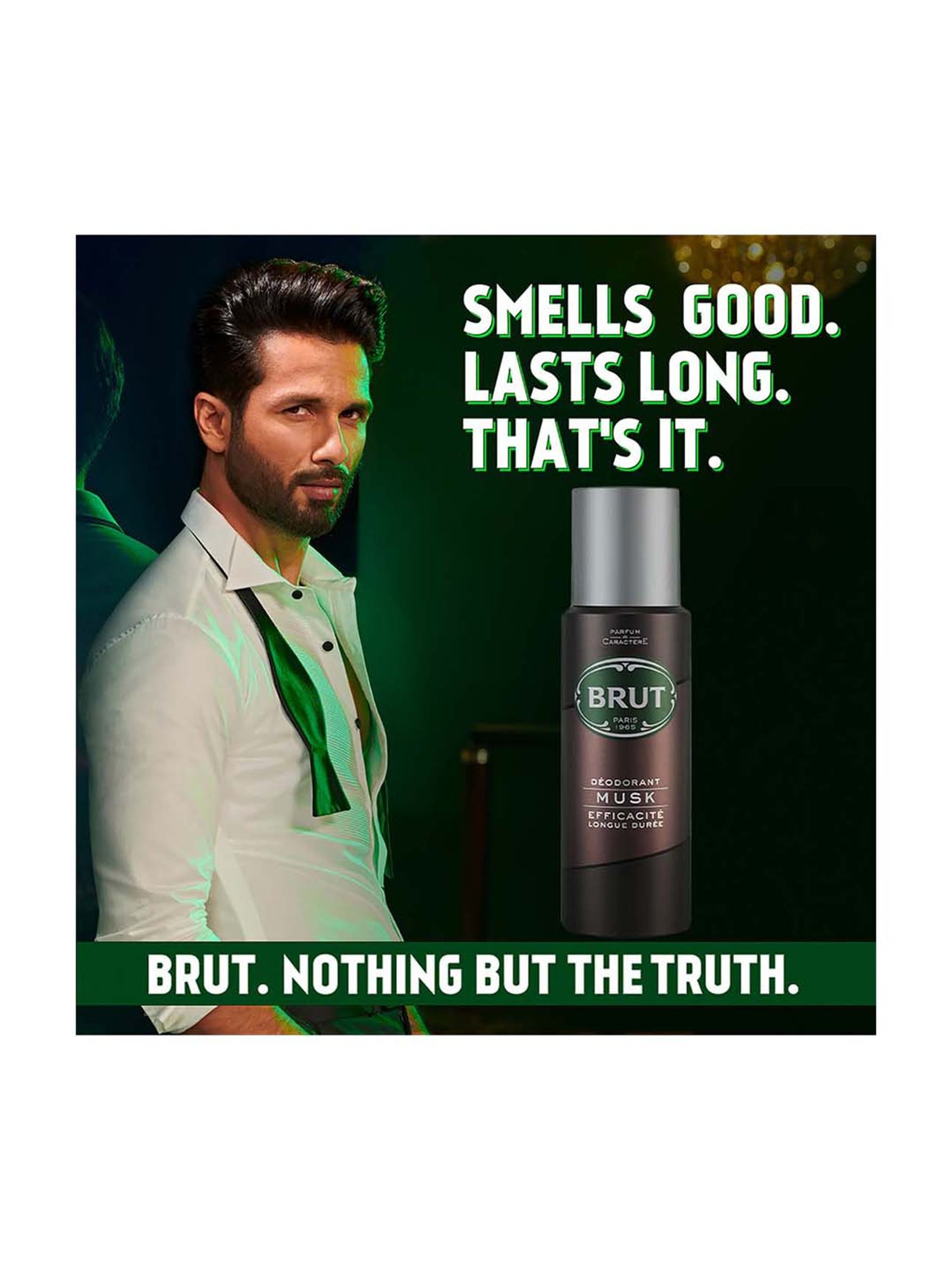 Brut Deodorant Spray Musk for Men - 200 ml (Pack of 3)