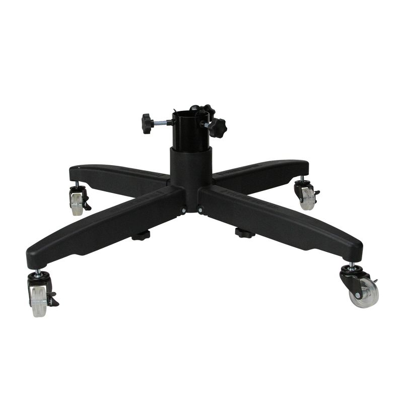 Tree Keeper Rolling Christmas Tree Stand for Trees 7.5' - 12' with Adjustable Legs