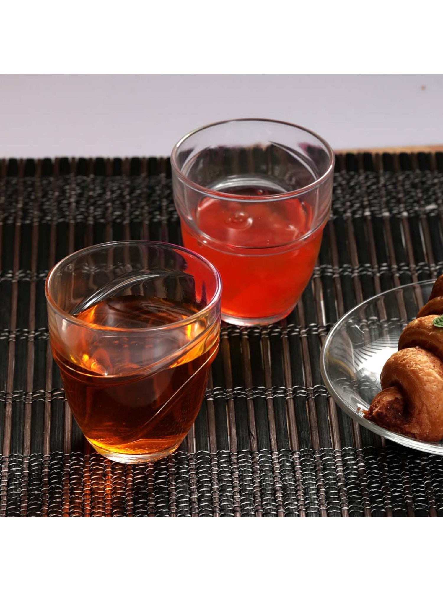 Duralex 'Wave' Transparent Glass 24 cm Tumbler (0.27 L) - Set of 6