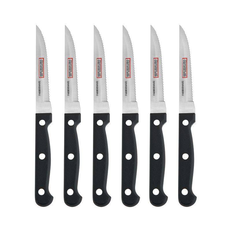 Farberware 7pc Triple Rivet Steak Knife Set