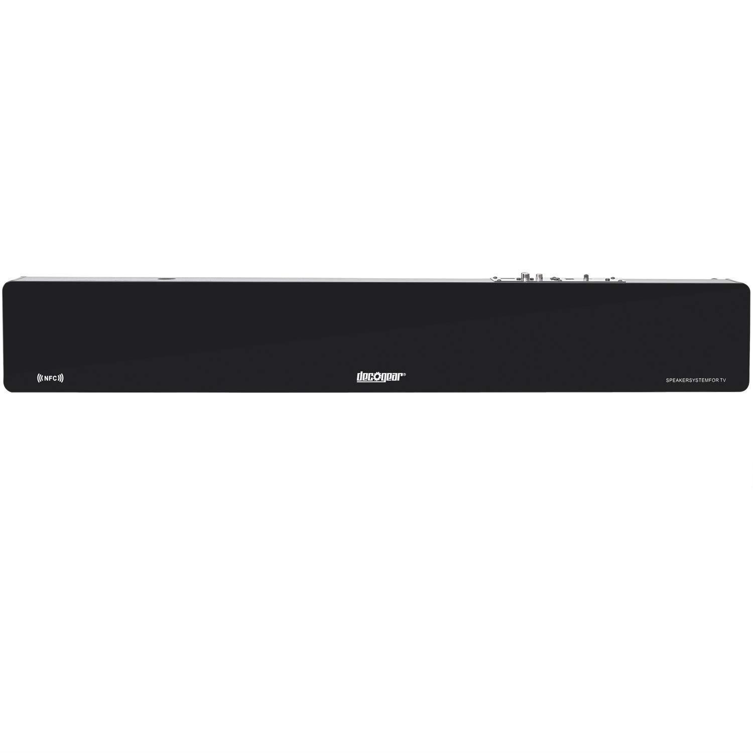Deco Gear Home Theater Surround Sound 31" Soundbar | 40 Watts 2.1 CH Audio, Bluetooth, NFC