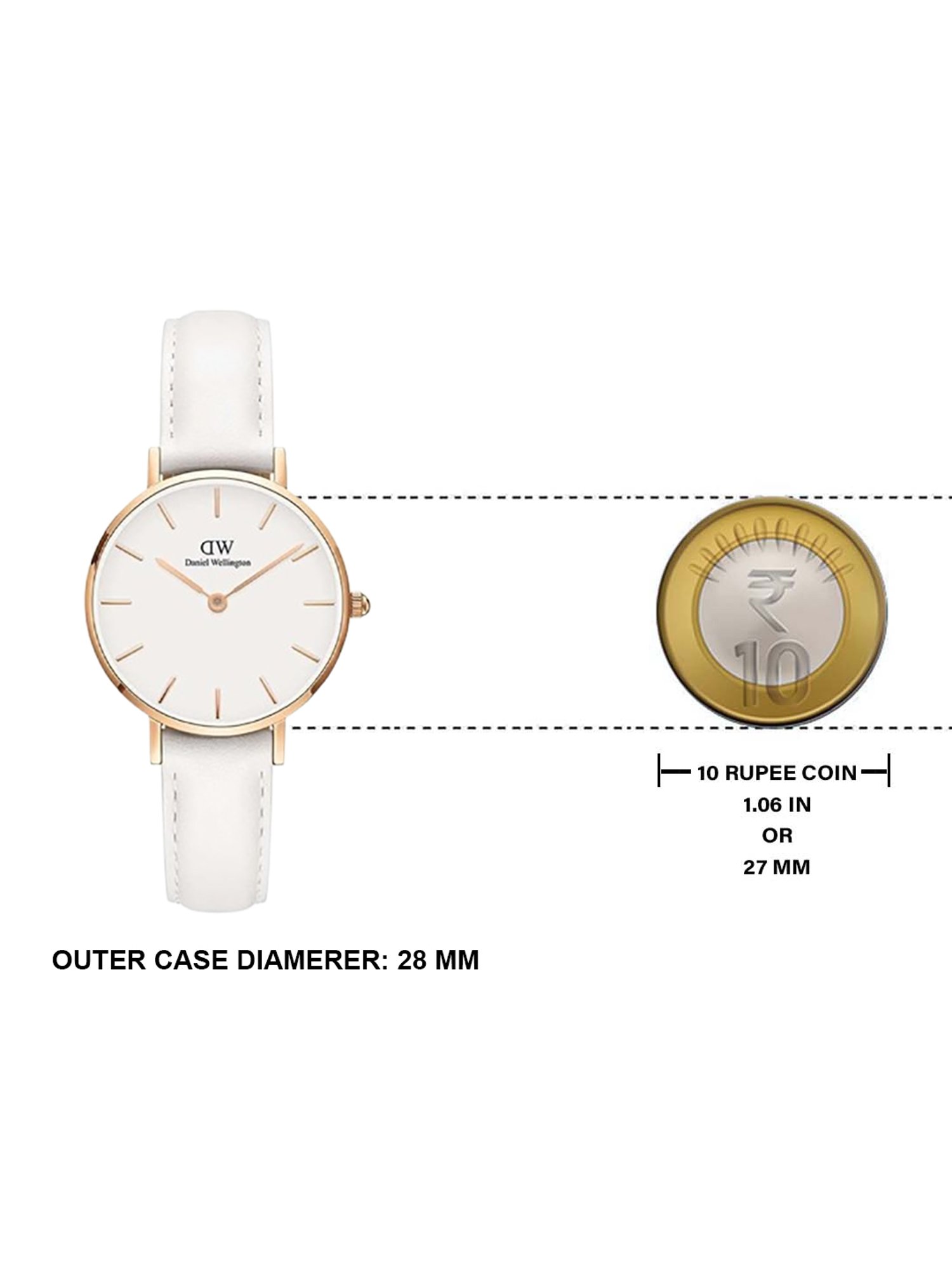 Daniel Wellington DW00100249 Petite Analog Watch for Women