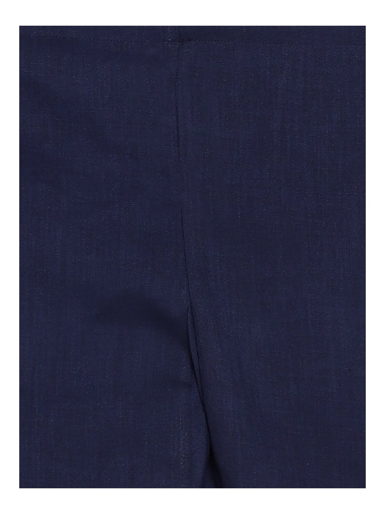 SG LEMAN Navy Kurta Bottom Set