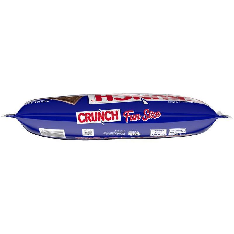 Crunch Fun Size Chocolate Bar 10oz Bag