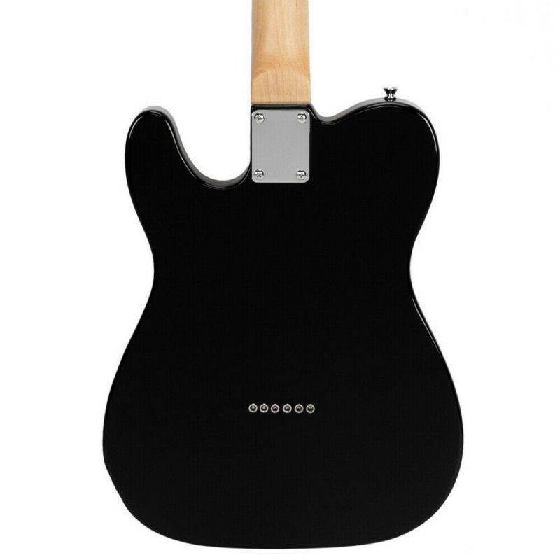 New   Semi-Hollow Body Single F-Hole Right Hander Electric Guitar Black