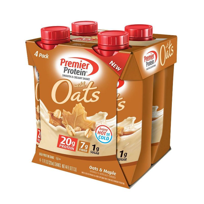 Premier Protein Shake - Oats & Maple - 4pk/44 fl oz