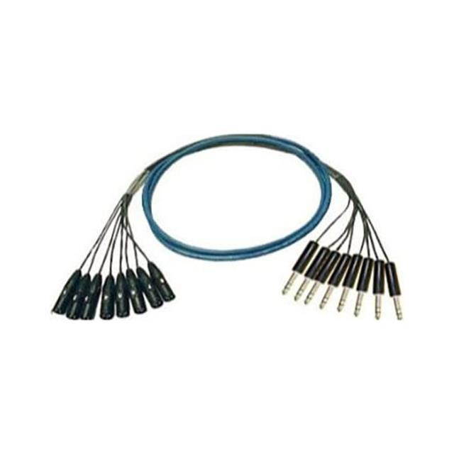 Whirlwind 50' Medusa Multitrack 12-Ch XLRM to TRS Male Fanout Snake Cable