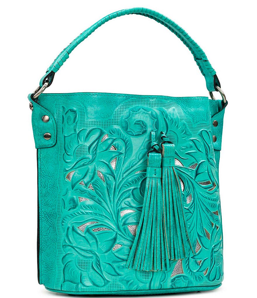 Calvin Klein Ivy Linen Python Hobo Bag