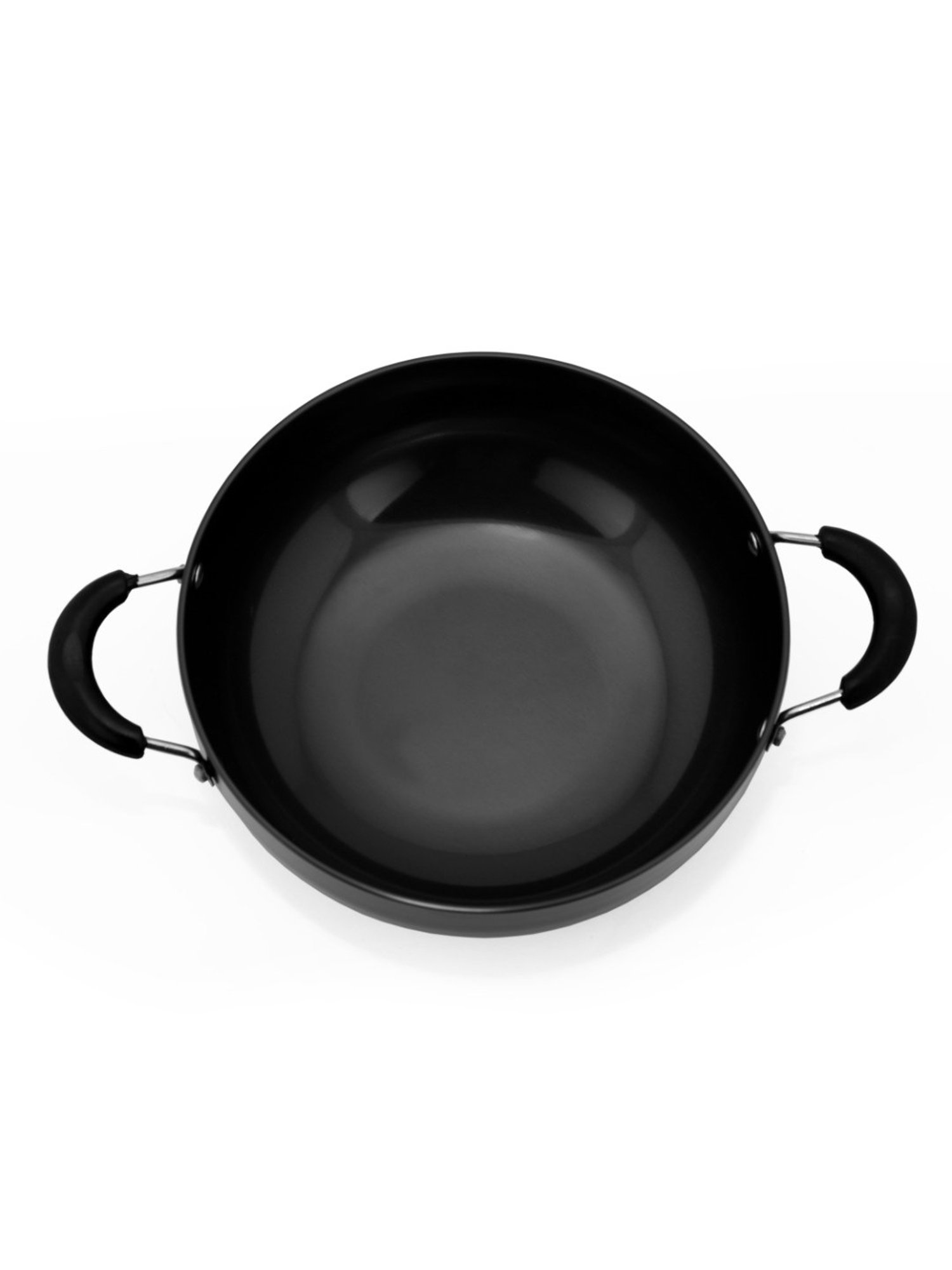 Sumeet 3mm Hardanodised Deep kadhai Size No. - 11  20cm Dia. 1.5 Ltr Capacity