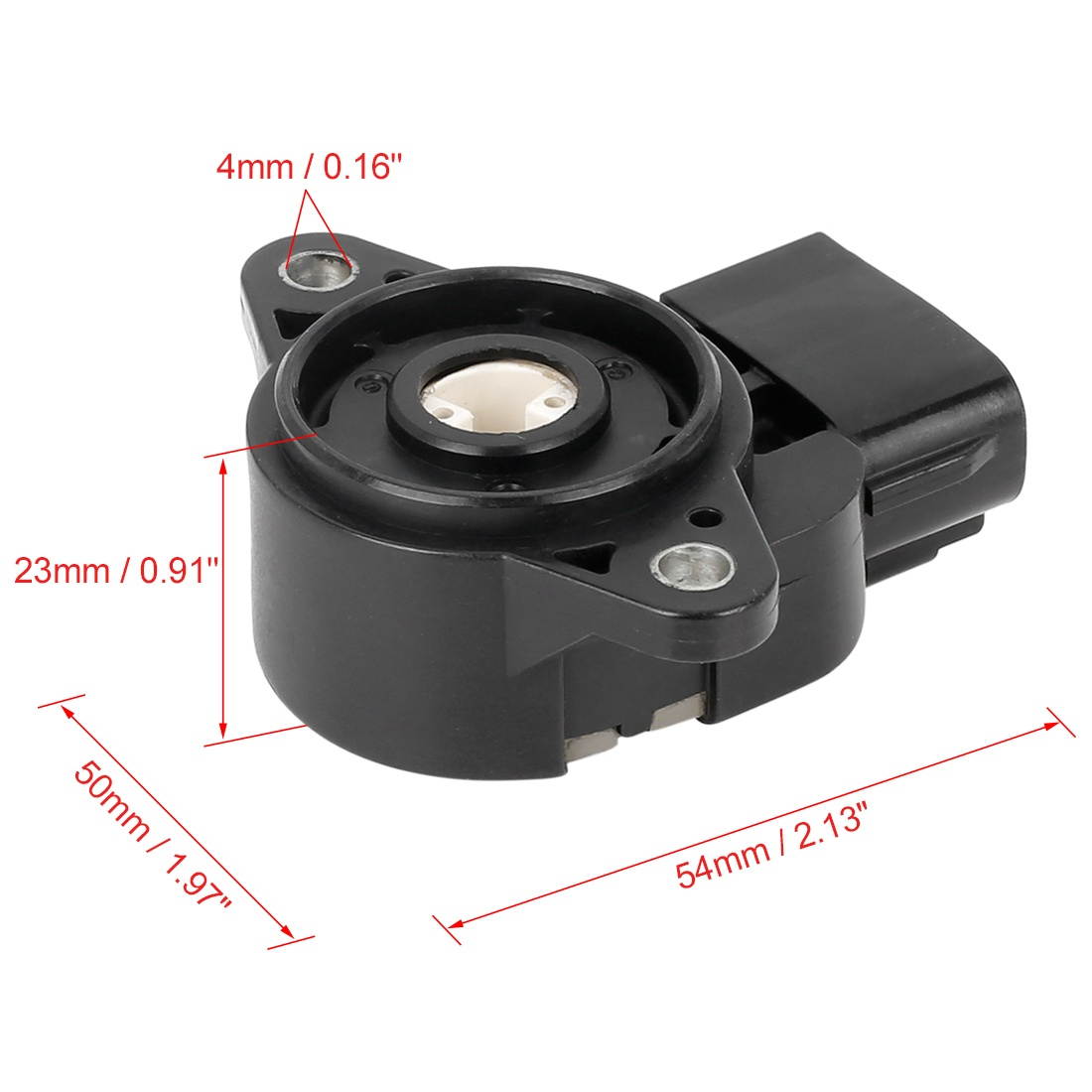 22633-AA210 Car Throttle Position Sensor for Toyota Land Cruiser 1998 Black