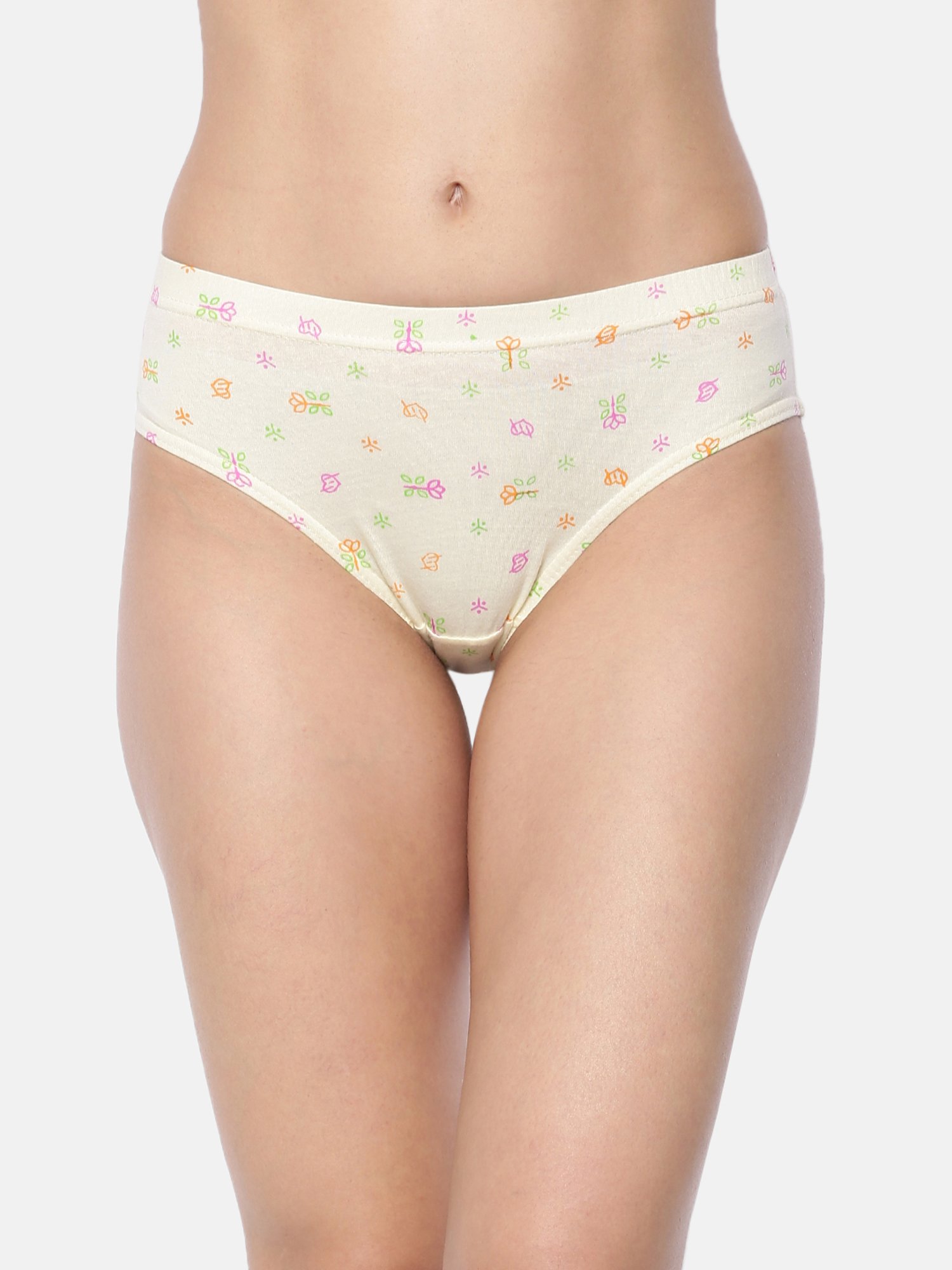 Dollar Missy Multicolor Cotton Panty Set - Pack of 8