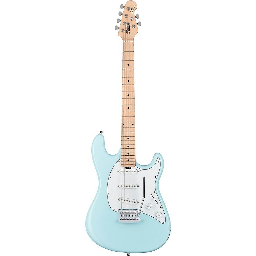 Sterling by Music Man Cutlass SSS Maple Fingerboard Electric Guitar Daphne Blue