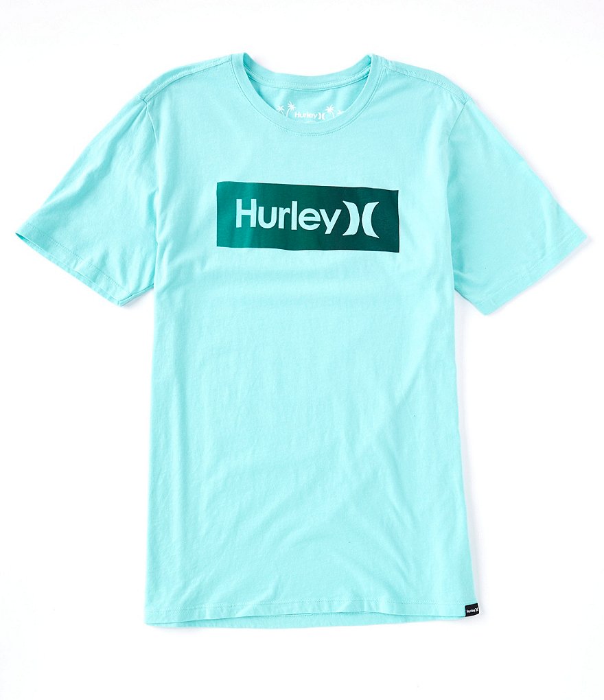 Hurley Short-Sleeve Everyday Boxed Gradient Graphic T-Shirt