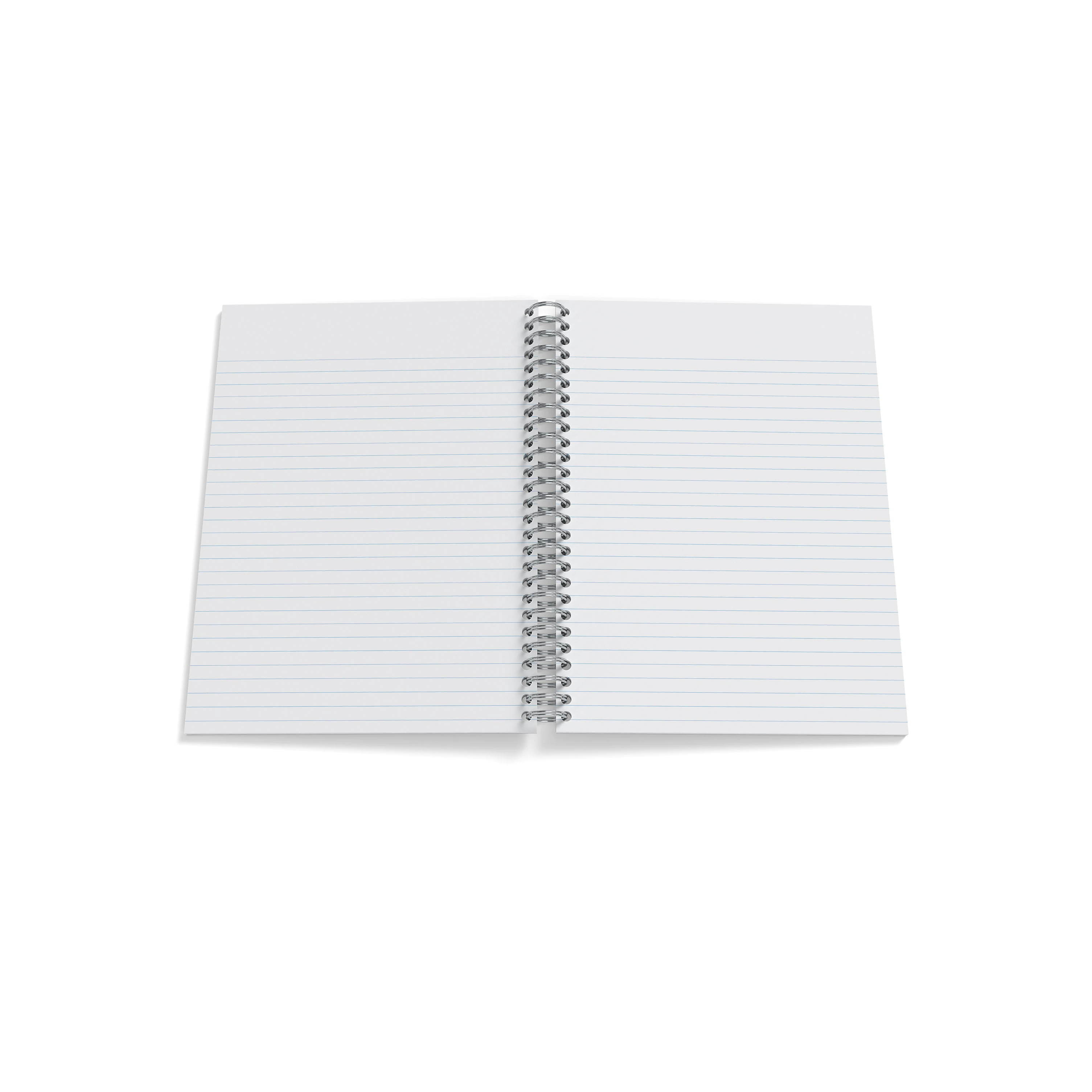 TRU RED 3-Subject Notebook, 5.88" x 9.5", College Ruled, 138 Sheets, Red