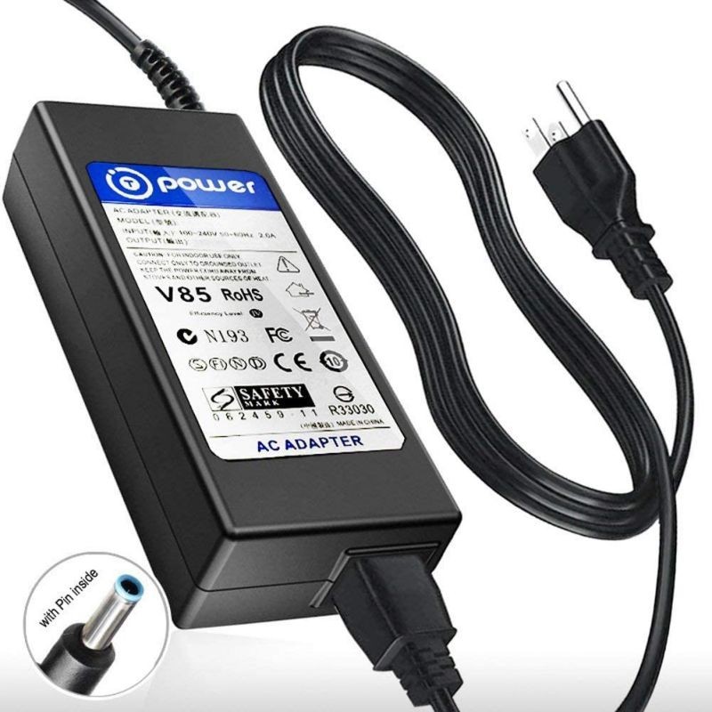 T POWER 90W Ac Dc Adatper Charger Compatible with Dell Inspiron 20 22 24 3000 5000 Series All-in-One Desktop FHD AIO PC Power Supply
