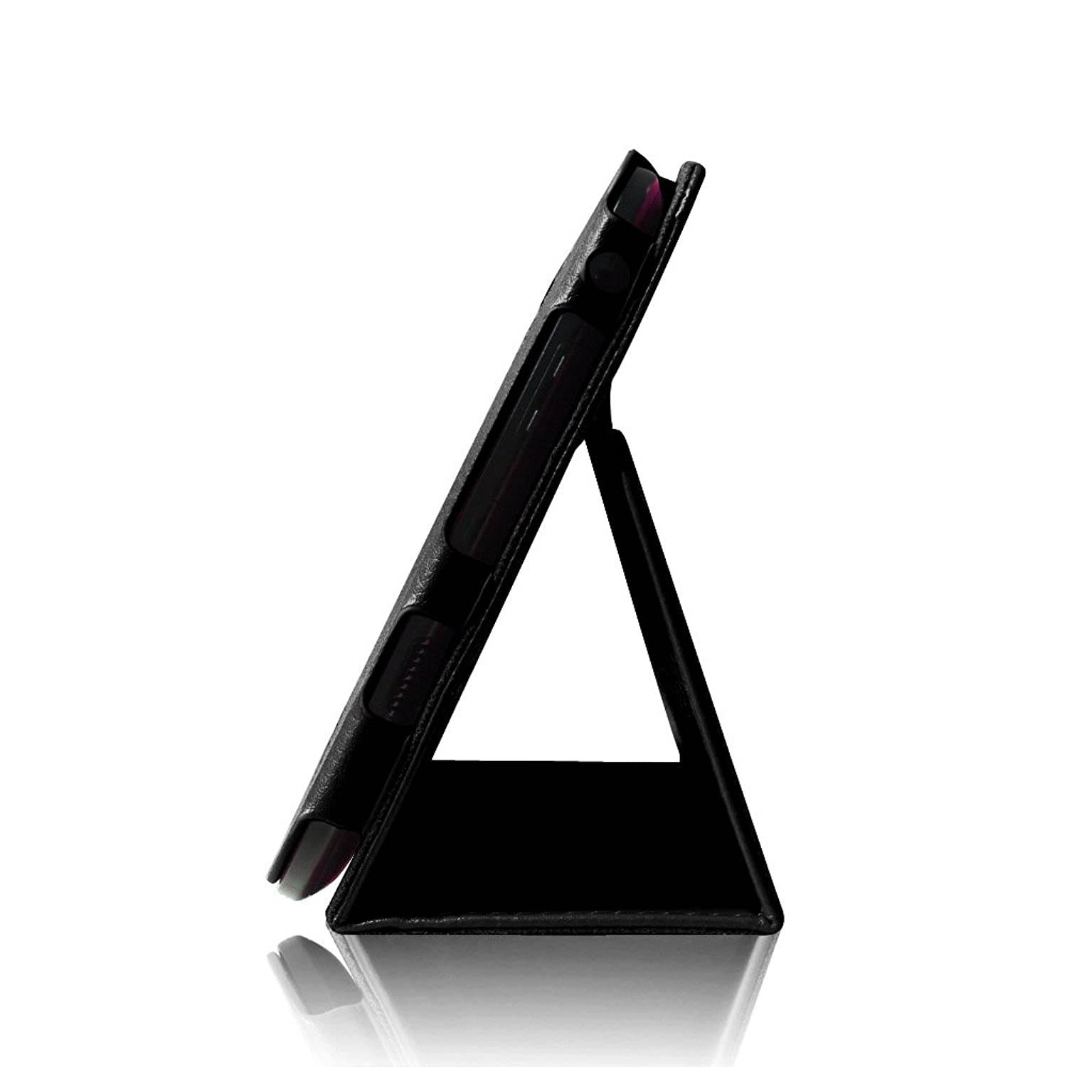 Fintie Folio Case for Kindle Fire HD 7" (2012 Old Model) - Slim Fit Leather Cover with Auto Sleep/Wake Feature (Will only fit Amazon Kindle Fire HD 7, Previous Generation - 2nd), Black