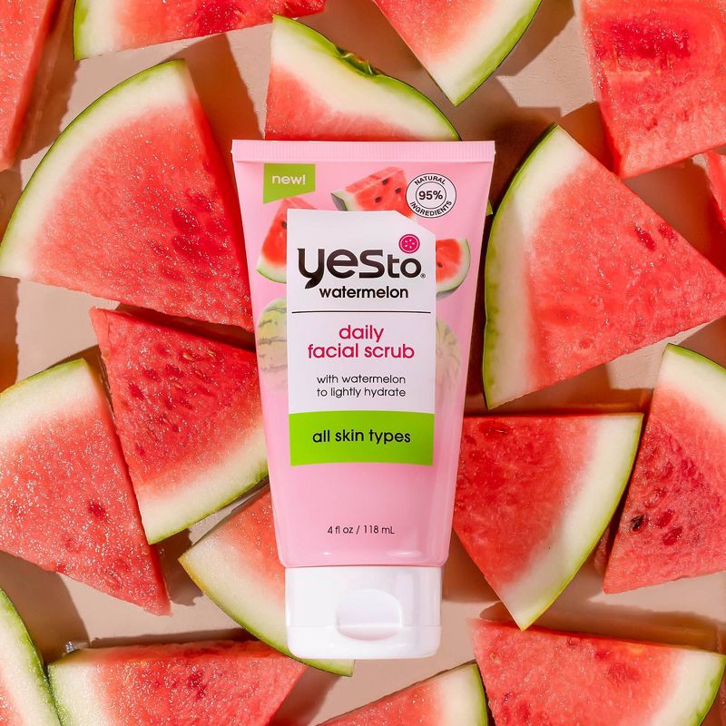 Yes To Watermelon Daily Facial Scrub - 4 fl oz