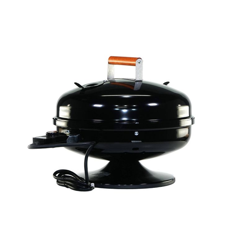 Americana The Wherever Grill - Dual-Fuel Electric and Charcoal Model 2130.4.111 - Black - Meco