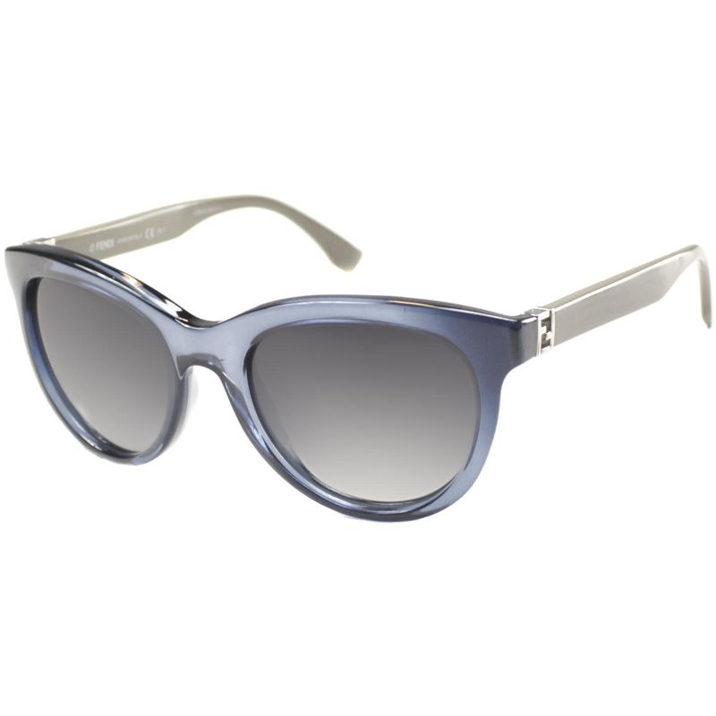 Fendi  7RB Womens Cat-Eye Sunglasses Gray 52mm