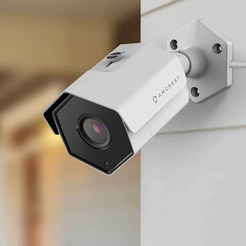 UltraHD 5MP Outdoor POE Camera 2592 x 1944p Bullet IP Security Camera, Outdoor IP67 Waterproof, 103&deg; Viewing Angle, 2.8mm Lens, 98.4ft Night Vision, 5-Megapixel, IP5M-B1186EW-28MM (White)