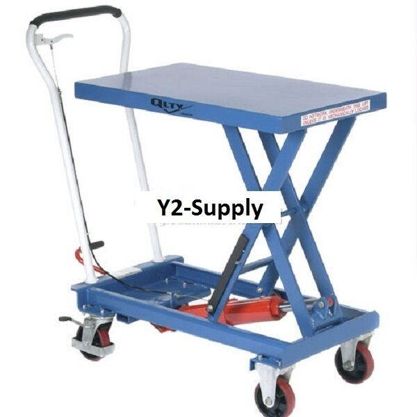 NEW! Mobile Scissor Lift Table 1650 Lb. Capacity!!